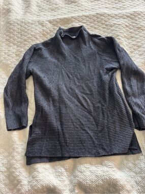 Benedetta B Italian Merino Wool Cashmere Mock Neck Sweater